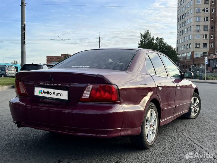 Mitsubishi Galant 2.4 AT, 2002, 260 000 км