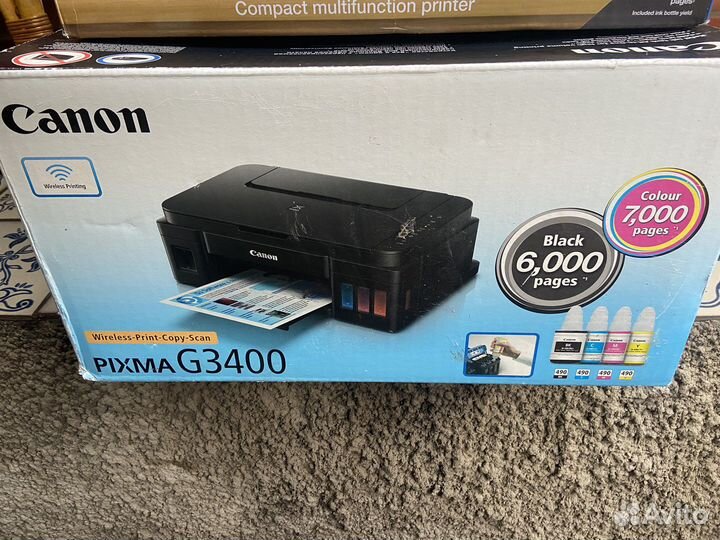 Мфу Canon Pixma G3400