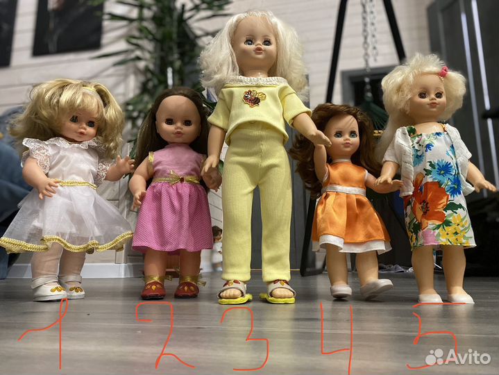 Куклы СССР, ГДР, Испания Винтаж. цены от