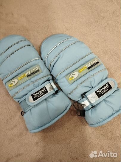 Варежки краги зимние для мальчика 6 лет