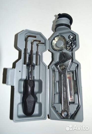 Набор ремонтный велосипедный в формате бутылки