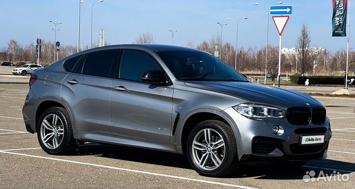 BMW X6 3.0 AT, 2019, 84 436 км