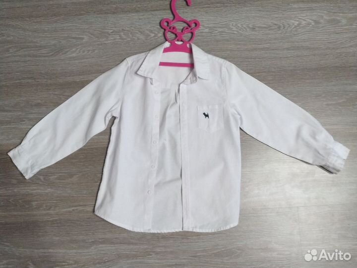 Рубашка белая детская