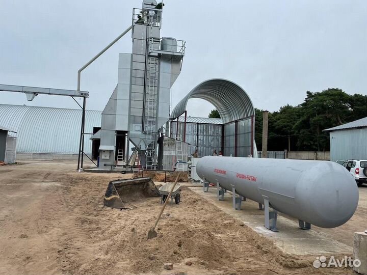 Заправка газгольдера (пропан Бутан)