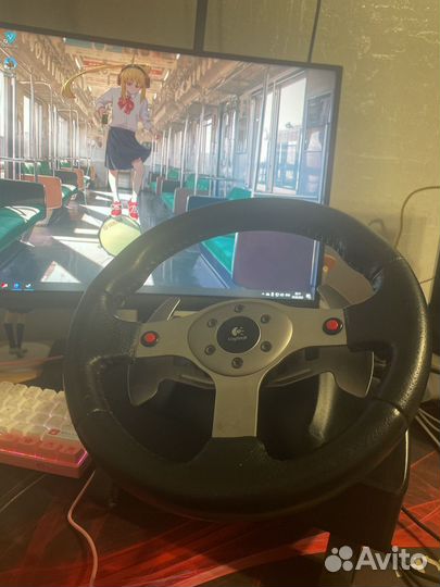 Игровой руль logitech g25 и бп
