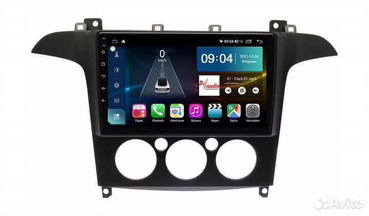 Штатная магнитола для Ford S-Max 2007-2008 Conditi