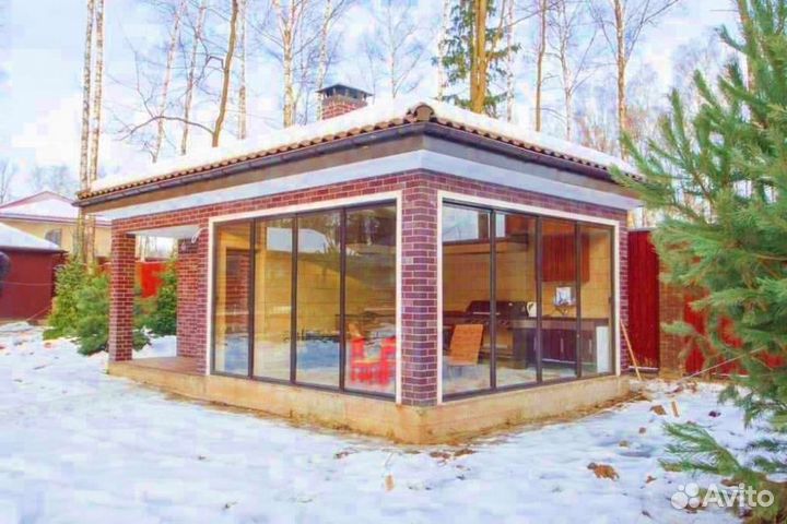 Пластиковые окна. Остекление частных домов