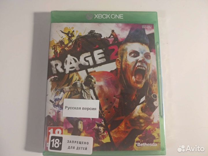 Xbox игра Bethesda Rage 2 Новый