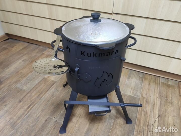 Казан и печь