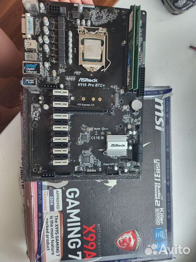 Материнская плата asrock