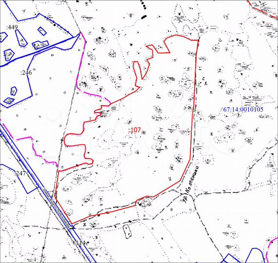 Участок 62,5 га (СНТ, ДНП)