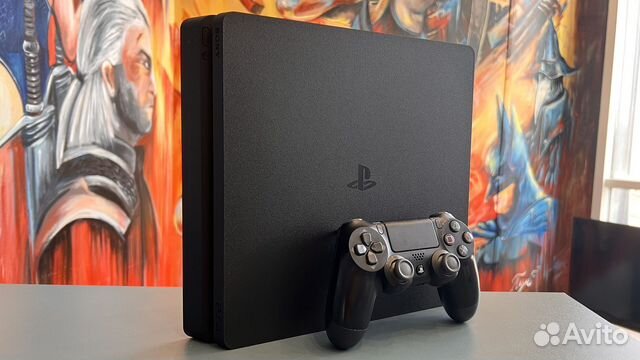 Sony PS4 Slim 1tb + игры