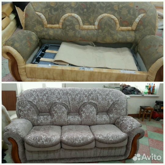Реставрация мягкой мебели
