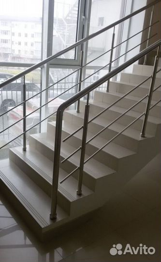 Перила ограждения из нержавеющей стали