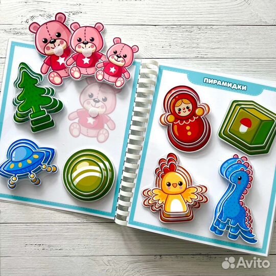 Развивающие игры на липучках