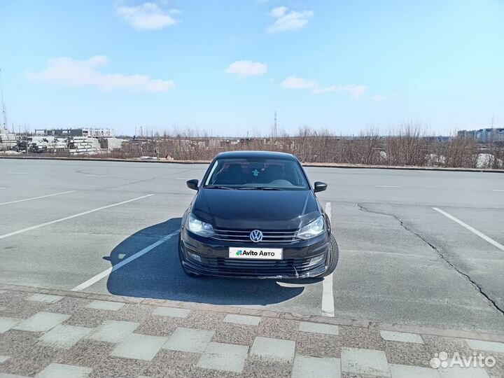 Volkswagen Polo 1.6 AT, 2016, 195 000 км