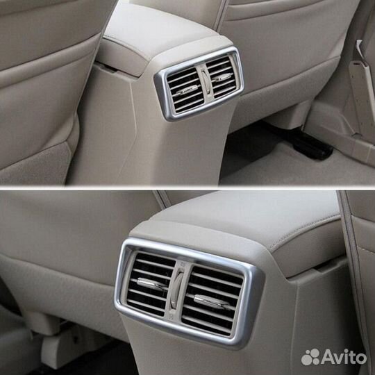 Окантовка вентиляции салона Nissan X-Trail 2014-нв