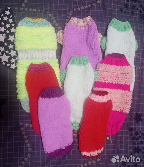 Вязаная одежда для животных