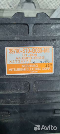 Эбу хонда CR-V 1-го поколения