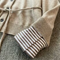 Бежевая кофта brunello cucinelli