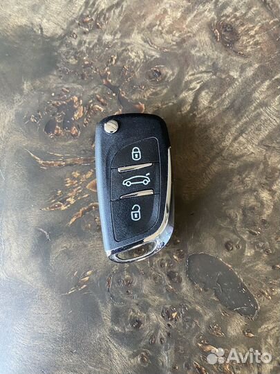 Ключ Peugeot/Citroen