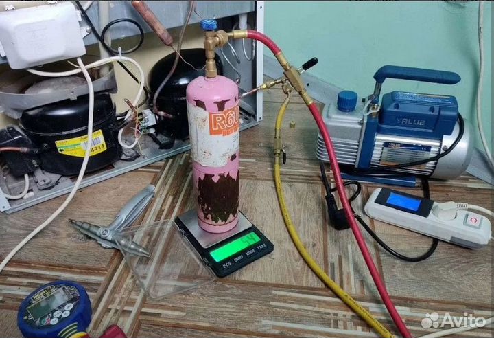 Ремонт холодильного оборудования, камер, горок