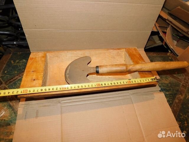 Миниатюрное корыто-корытце и тяпка сечка нерж пери