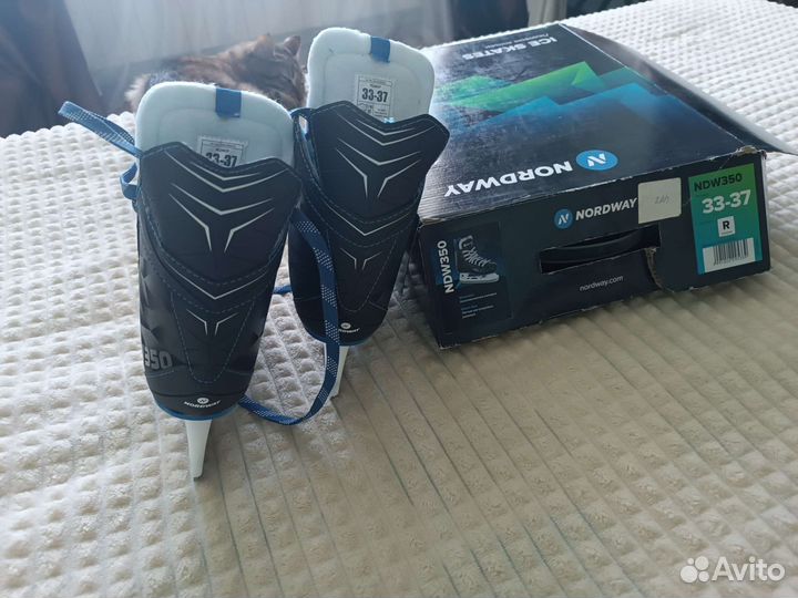 Коньки хоккейные 33-37 размер