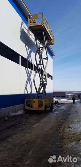 Дизельный ножничный подъёмник в аренду 14.5 м
