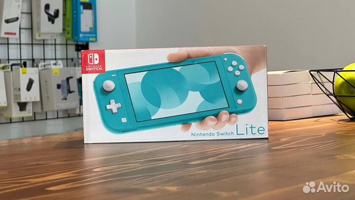 Новая Прошитая Nintendo Switch Lite 64 гб