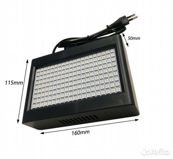 Стробоскоп новый в коробке 180 LED