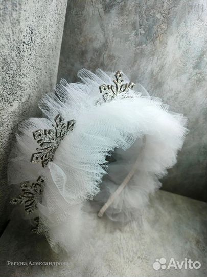 Ободок Снежинка