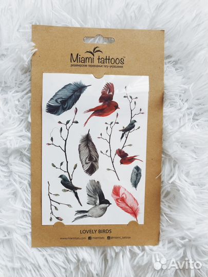 Переводные татуировки Miami tattoos