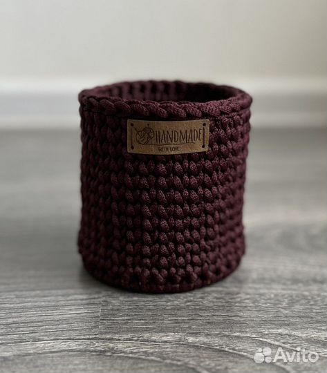 Корзинка из полиэфирного шнура