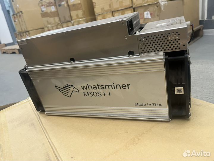 Whatsminer m30s++ бу/майнер/asic