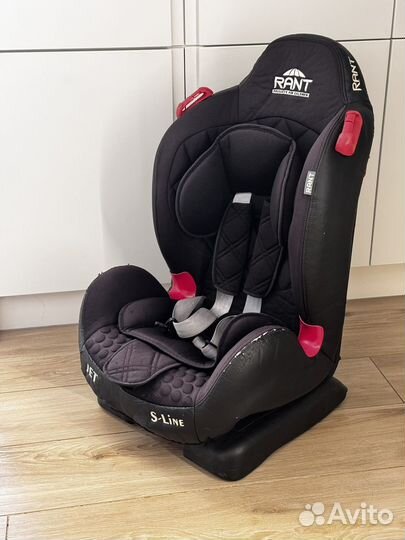 Автокресло Rant Jet S-Line черное