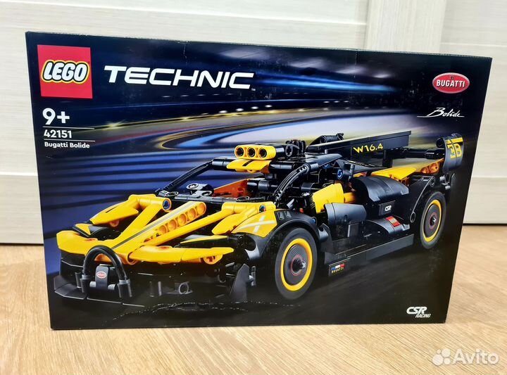 Lego technic 42151 Лего техник Бугатти Болид