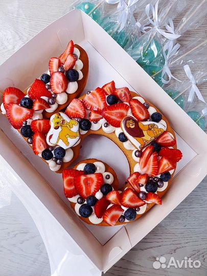 Торт цифра в Москве