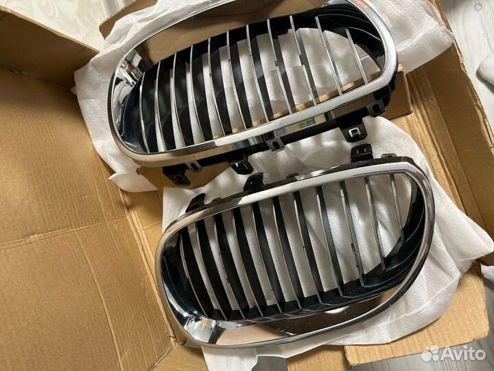 Решетка бампера bmw 5 e60/e61