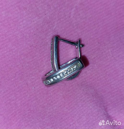 Серебряные серьги