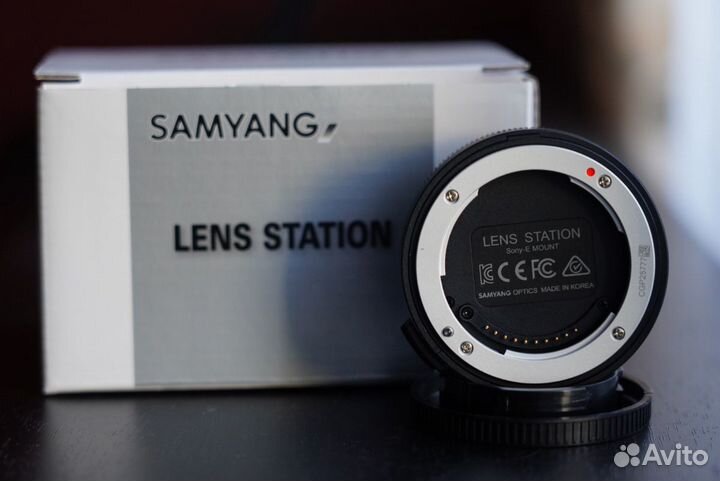 Докстанция Samyang для Sony E - перепрошивка