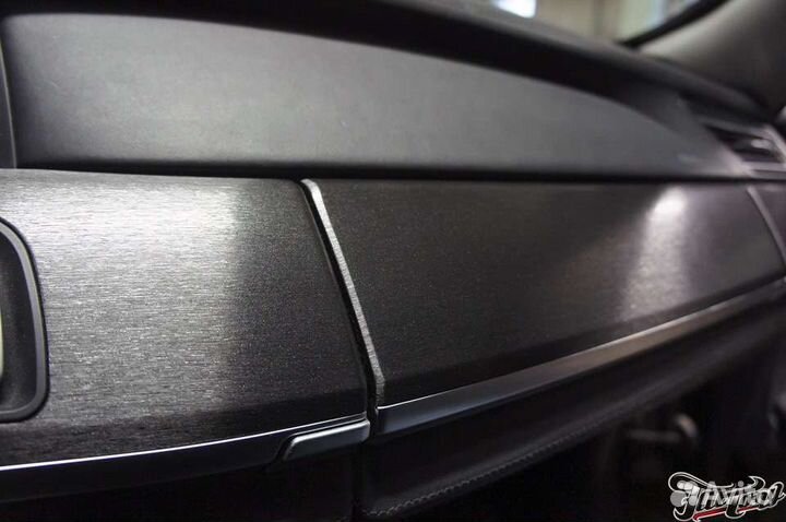 Автовинил пленка шлифованный алюминий графит