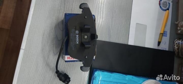 Тормозные колодки bosch 0986494344 и 0986494372