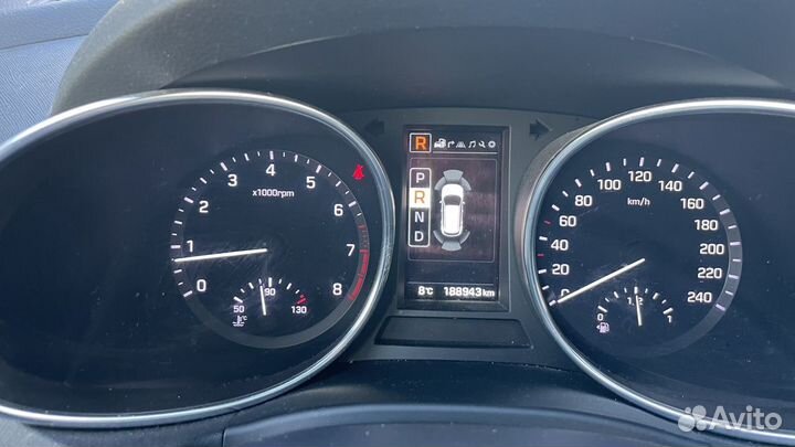 Hyundai Santa Fe 2.4 AT, 2017, 189 000 км