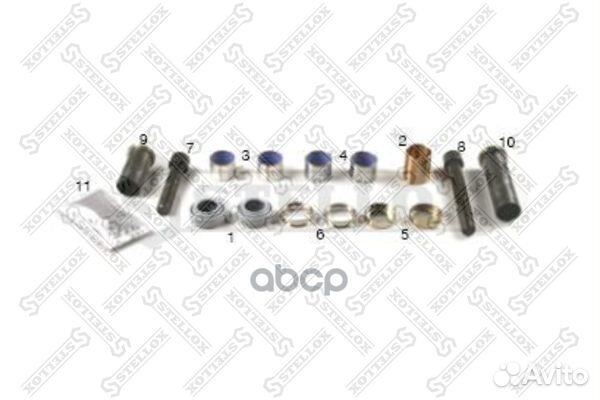 85-10324-SX р/к дискового тормоза(мр) Lukas,пол