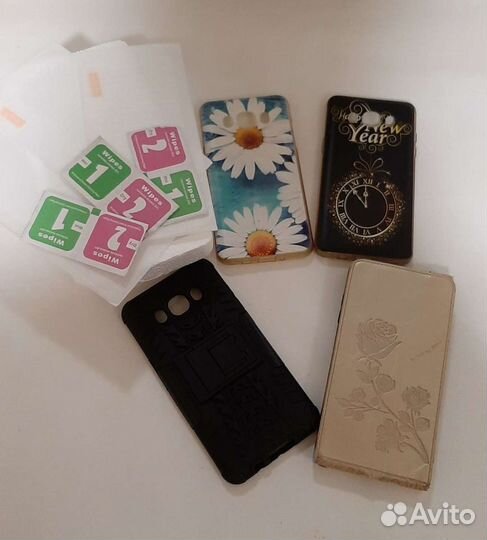 Стекло и чехол для Samsung J5
