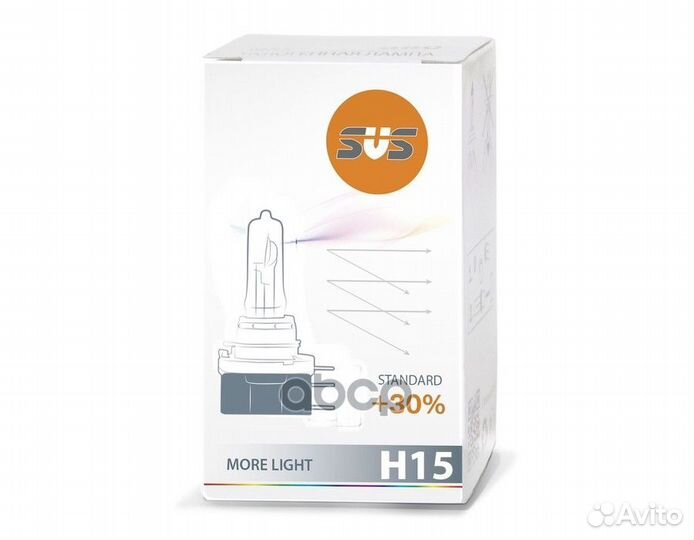 Лампа галогеновая головного света H15 PGJ23T-1