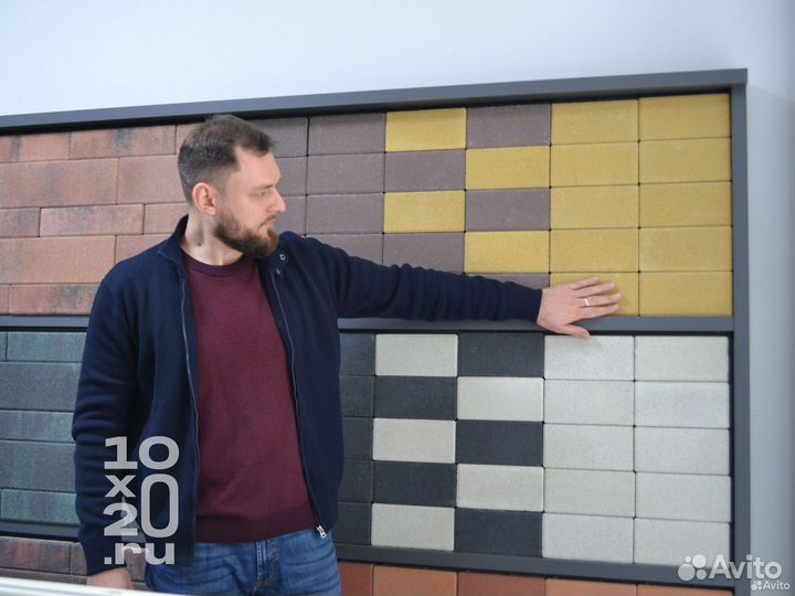 Тротуарная плитка, брусчатка, бордюры под ключ