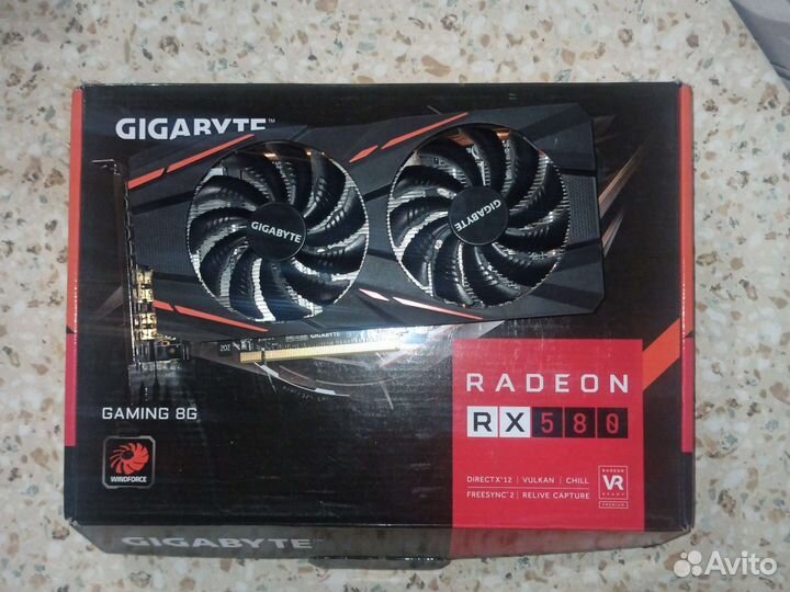 Видеокарта RX 580 8gb