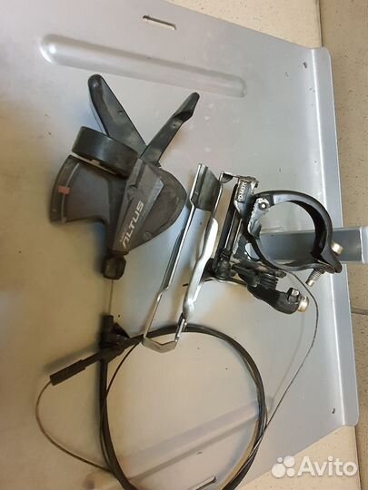 Передний переключатель shimano Altus M370